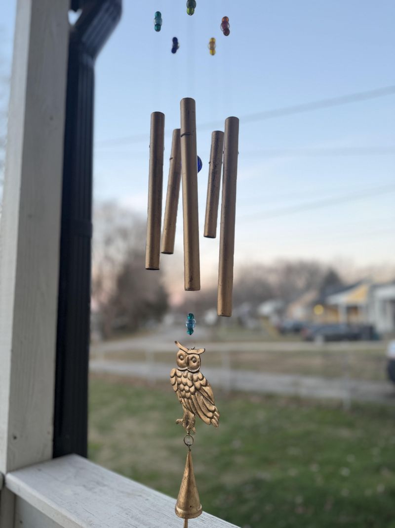 Wind Chimes Can Make The Feeding Area Feel Too Busy Wind Chimes Can Make The Feeding Area Feel Too Busy