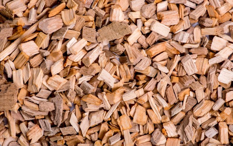 Wood Chips From Tree Crews