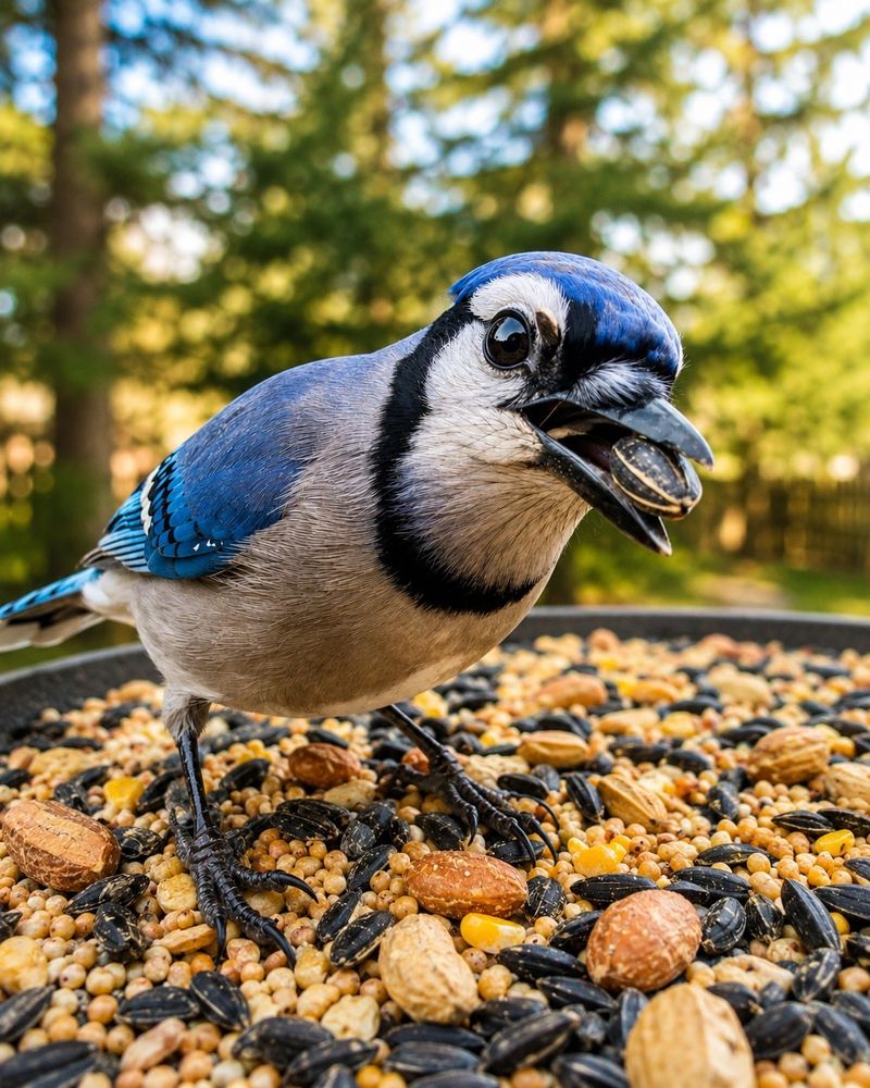 Acorns And Other Natural Food Sources Attract Blue Jays Acorns And Other Natural Food Sources Attract Blue Jays