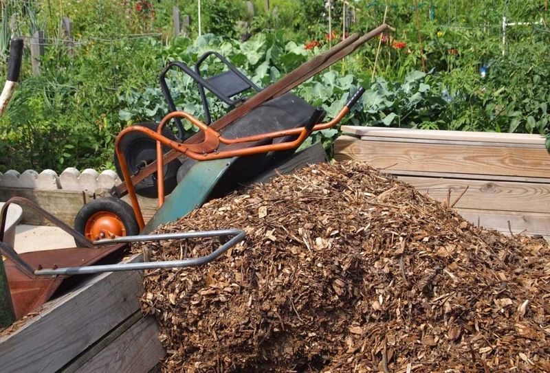 Add Mulch To Lower Soil Temperatures