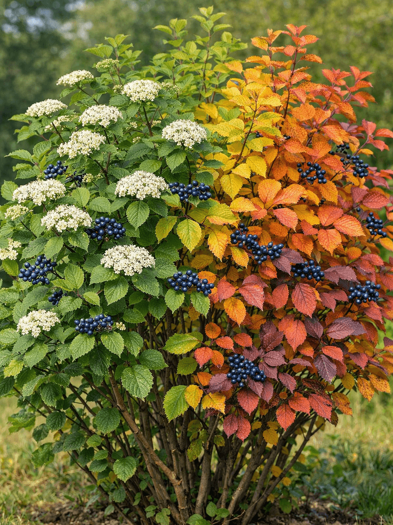 Arrowwood Viburnum Screens Then Puts On A Show