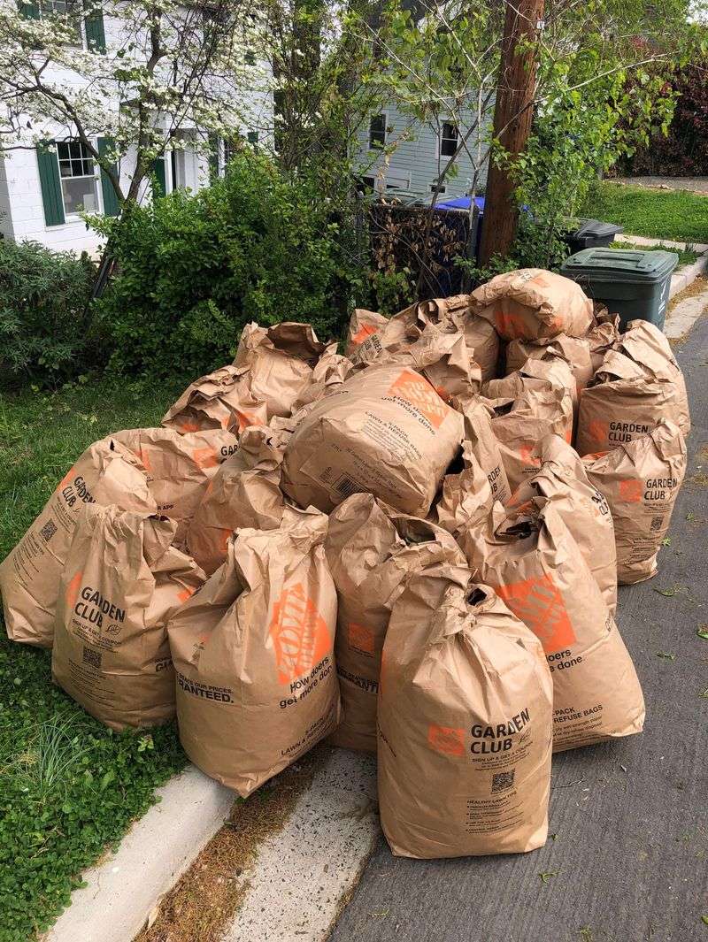 Bag Live Pieces Instead Of Composting Them Bag Live Pieces Instead Of Composting Them