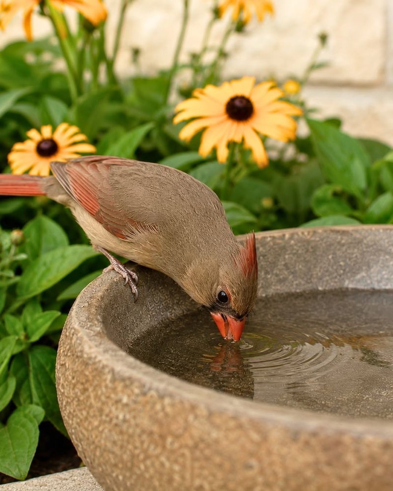 Birdbaths And Plant Water Bowls