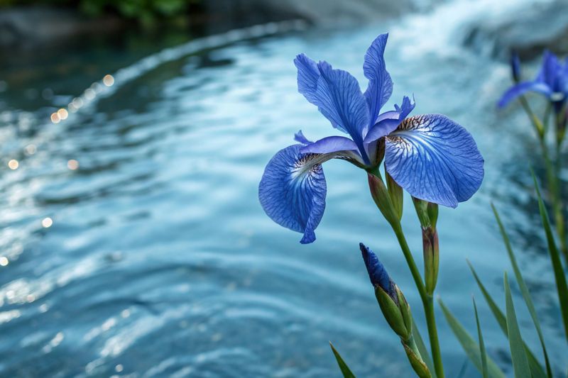 Blue Flag Iris (Iris Versicolor) Blue Flag Iris (Iris Versicolor)