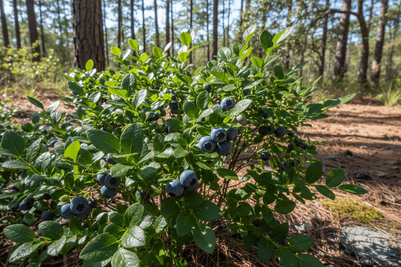 Blueberry And Huckleberry Support Wildlife Beds