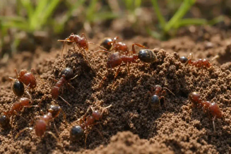 Breaking It Open Sends Ants Into Defense Mode