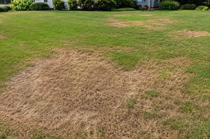 Check Brown Or Loose Lawn Areas First Check Brown Or Loose Lawn Areas First