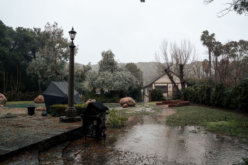 Check Yard Drainage Paths For Potential Flooding