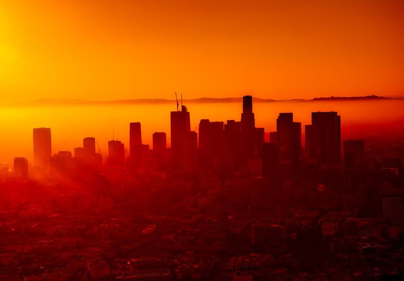 Cities Radiate Stored Daytime Heat Cities Radiate Stored Daytime Heat