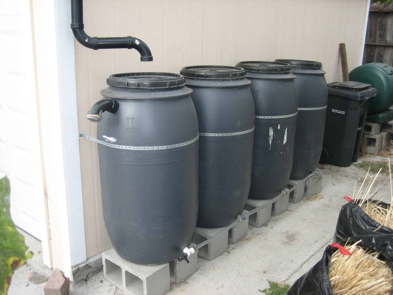 Connecting Barrels Increases Water Between Rainstorms Connecting Barrels Increases Water Between Rainstorms