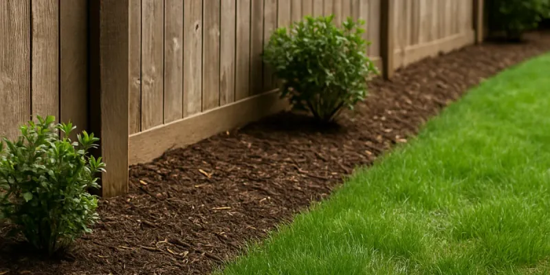 Create A Dry Barrier Between The Lawn And Woods Create A Dry Barrier Between The Lawn And Woods