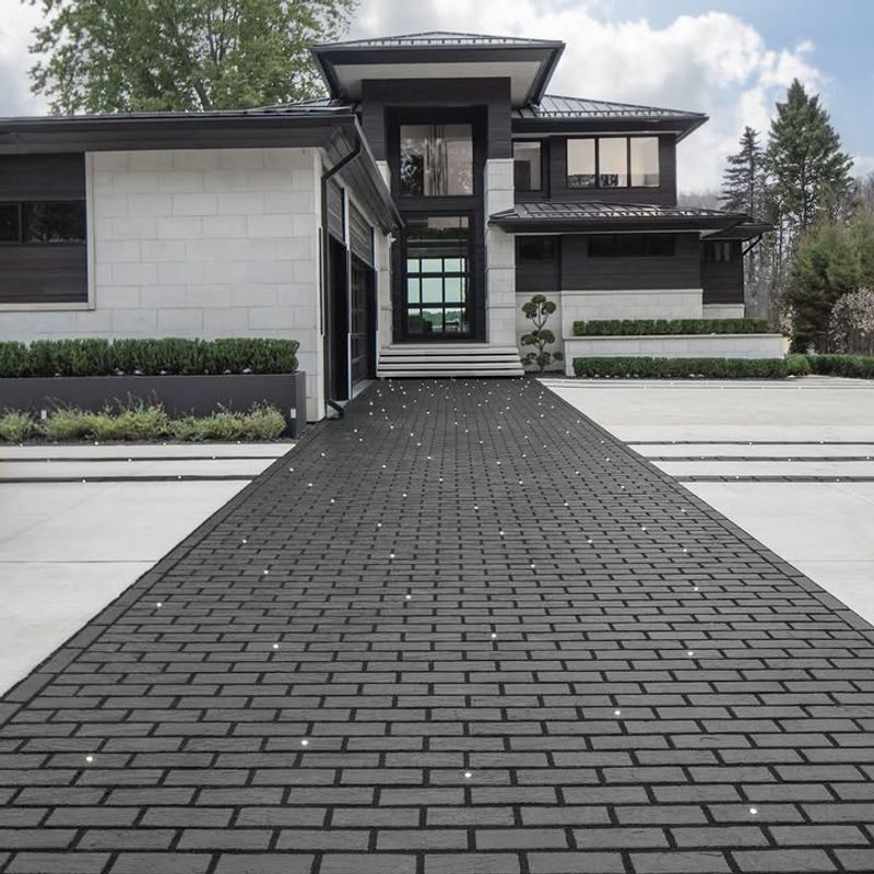 Dark Pavers Get Much Hotter In Direct Sun Dark Pavers Get Much Hotter In Direct Sun