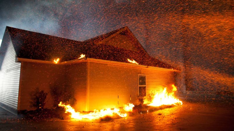 Embers Land Here Before Flames Arrive Embers Land Here Before Flames Arrive