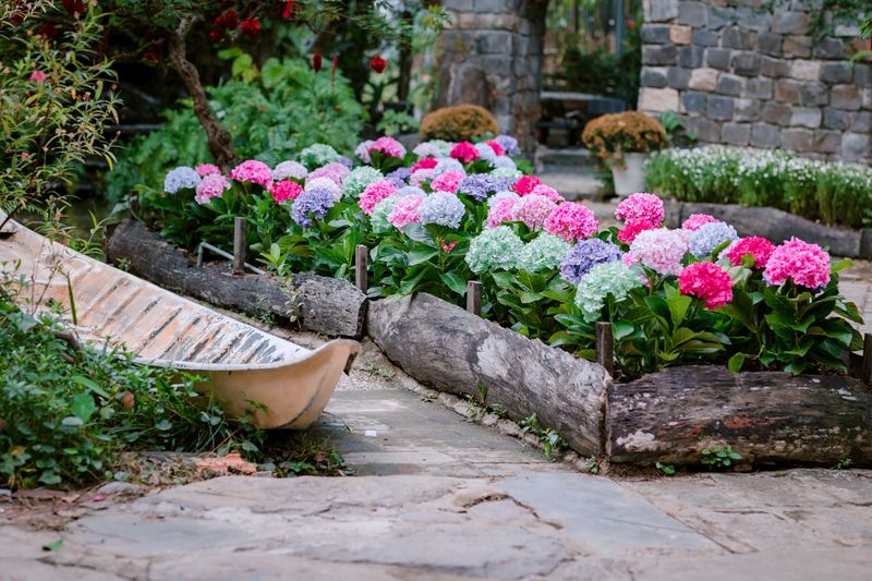 Frame It With A Small Raised Flower Bed Frame It With A Small Raised Flower Bed