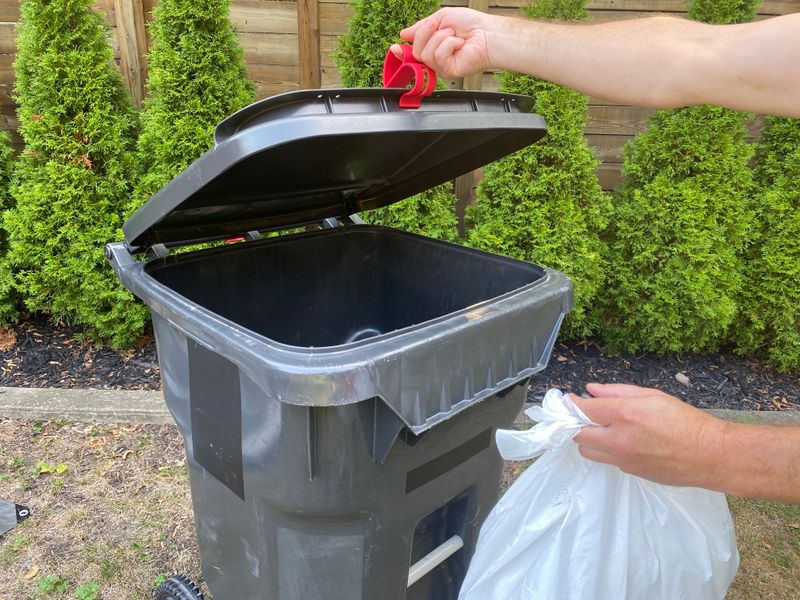 Garbage Lids Should Lock Down Tight Garbage Lids Should Lock Down Tight