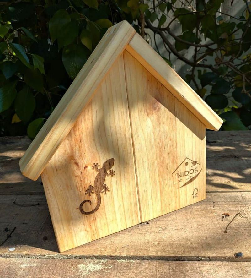 Give Geckos Outdoor Shelter Without Leaving Openings Into The House