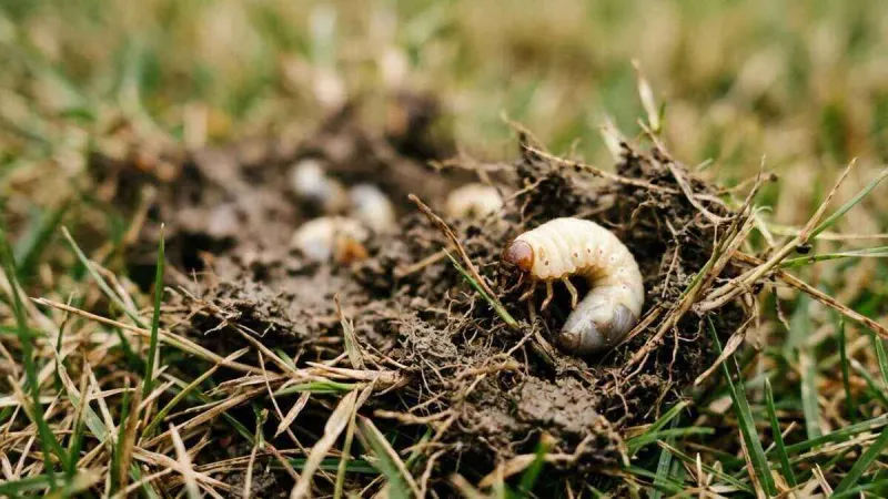 Grubs Loosen The Roots