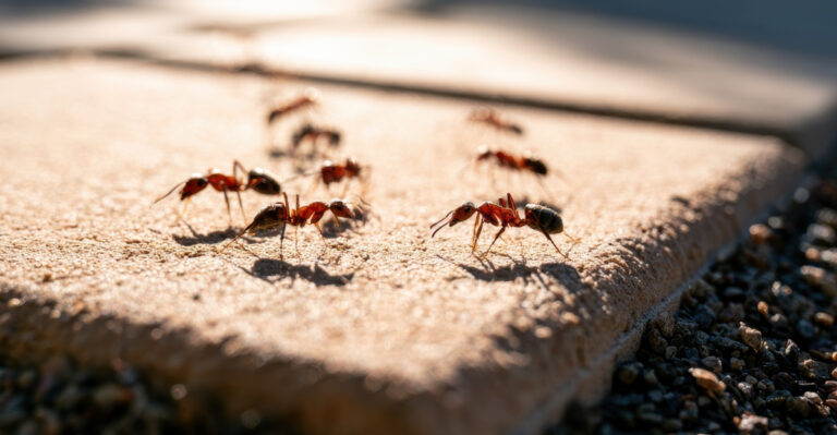 How To Stop Ants From Nesting Between Your Pavers In Oklahoma