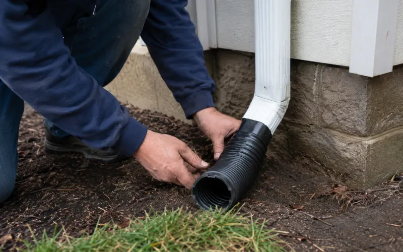 Inspect Downspouts After Heavy Storms Inspect Downspouts After Heavy Storms