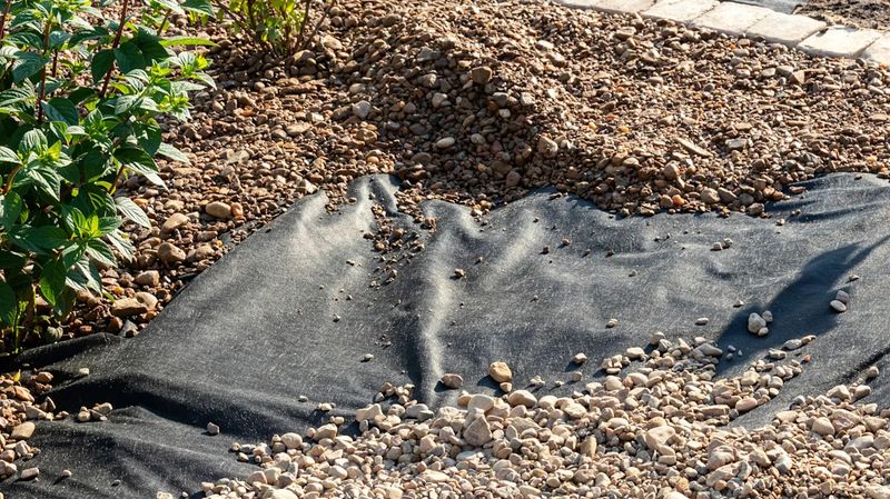 Landscape Fabric Works Better Under Gravel