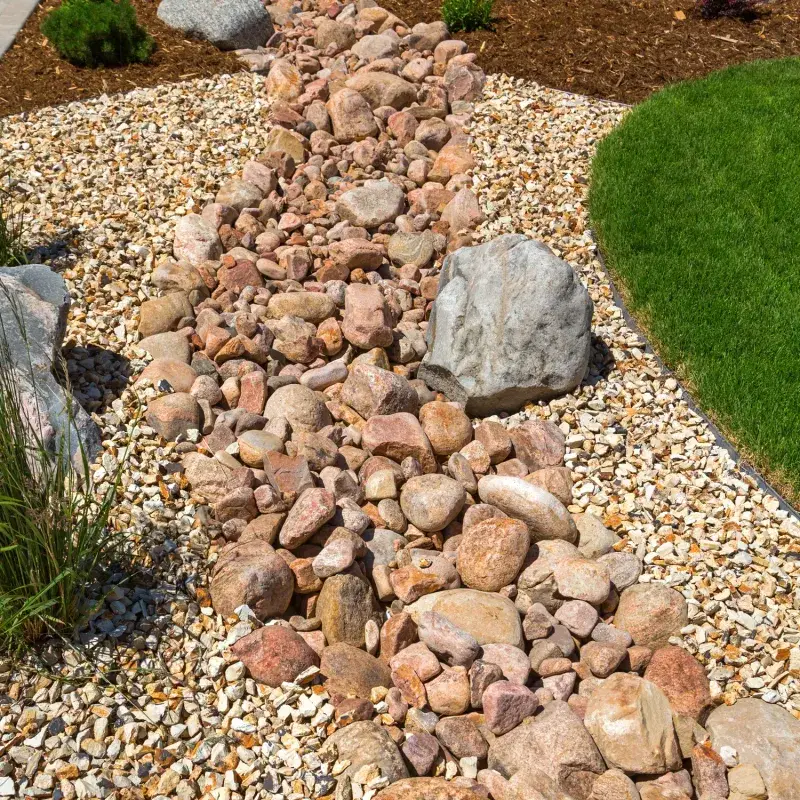 Landscaping Rock Can Trap Heat
