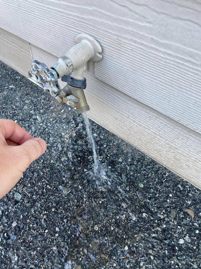 Leaky Spigots And Wet Patio Corners Leaky Spigots And Wet Patio Corners
