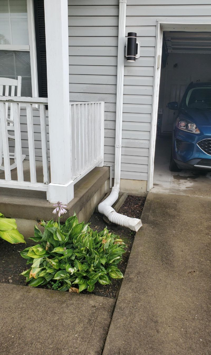 Letting Downspouts Soak Borders Letting Downspouts Soak Borders