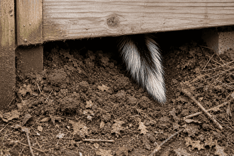 Low Decks Create Easy Denning Spots Low Decks Create Easy Denning Spots