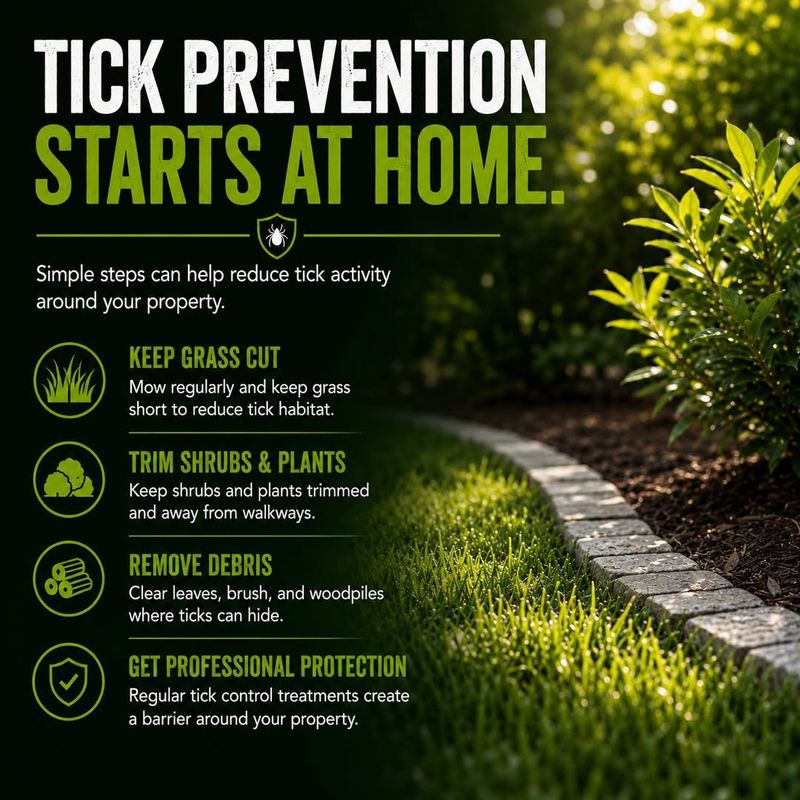 Manage Tick Exposure Around High-Use Spaces