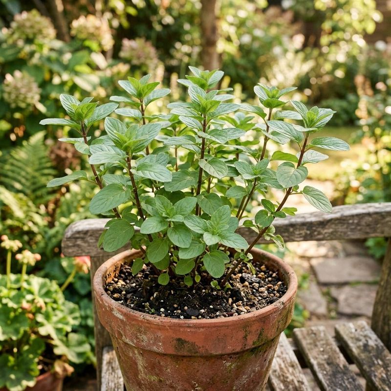 Mint Works Best In Containers