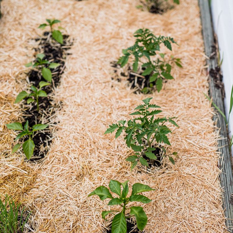 Mulch Helps Hold Moisture Between Storms Mulch Helps Hold Moisture Between Storms