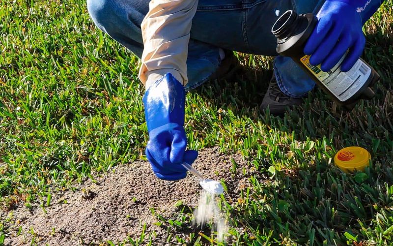 Pouring Too Little Water Or Insecticide Cannot Penetrate The Nest Pouring Too Little Water Or Insecticide Cannot Penetrate The Nest