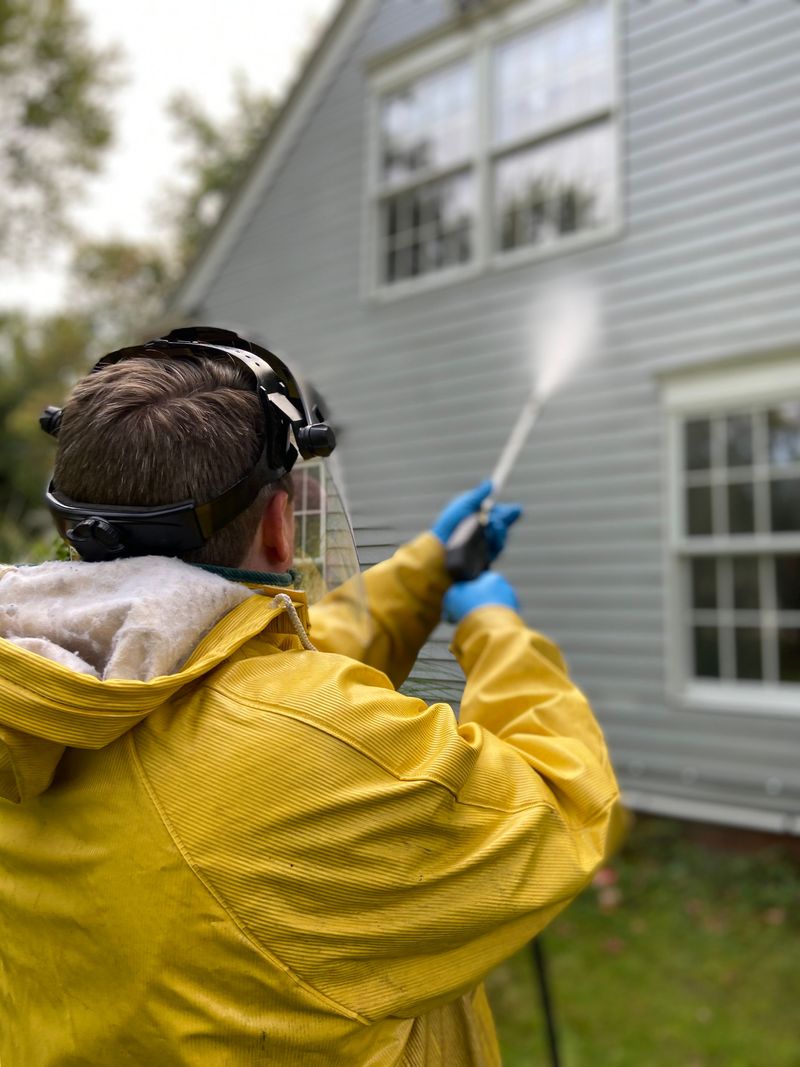 Power Wash Surfaces Regularly Power Wash Surfaces Regularly