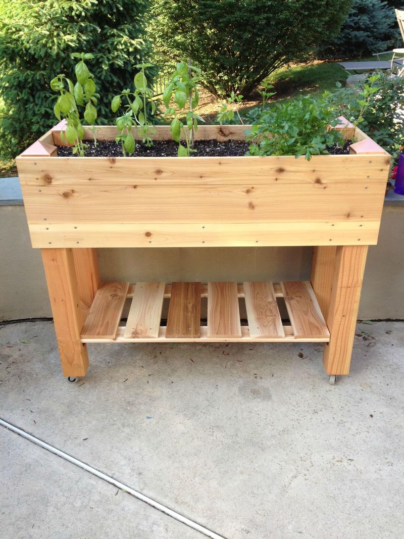 Pull Herbs Away From Hot Walls