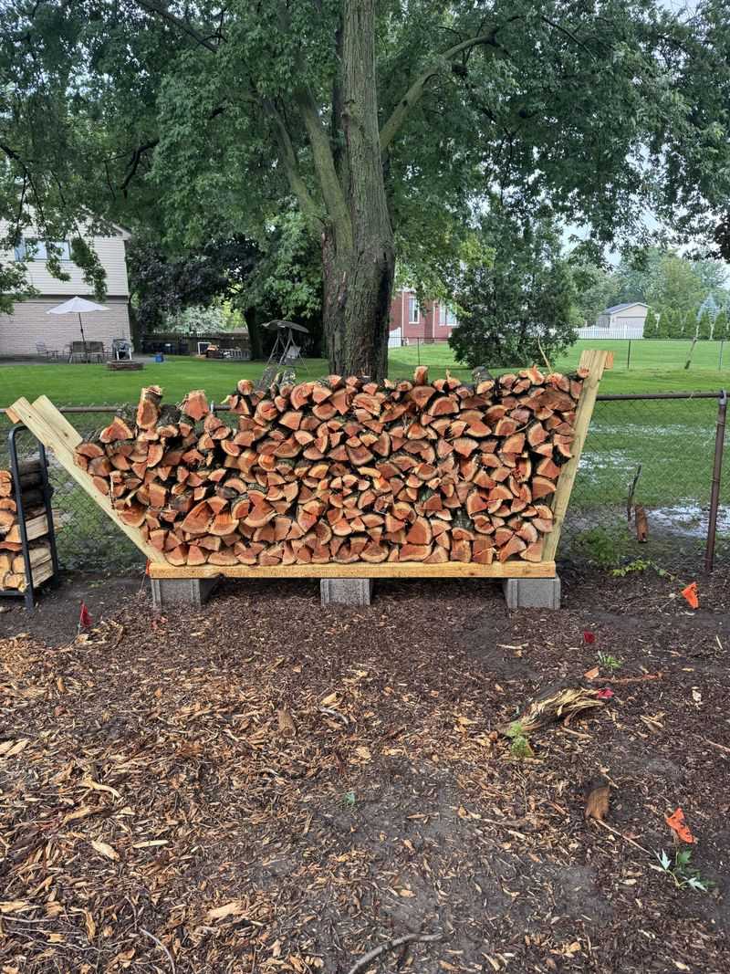 Raised Wood Dries Out Faster