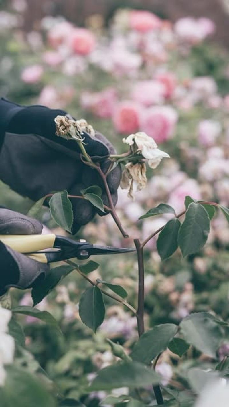 Remove Faded Blooms Before Hips Form
