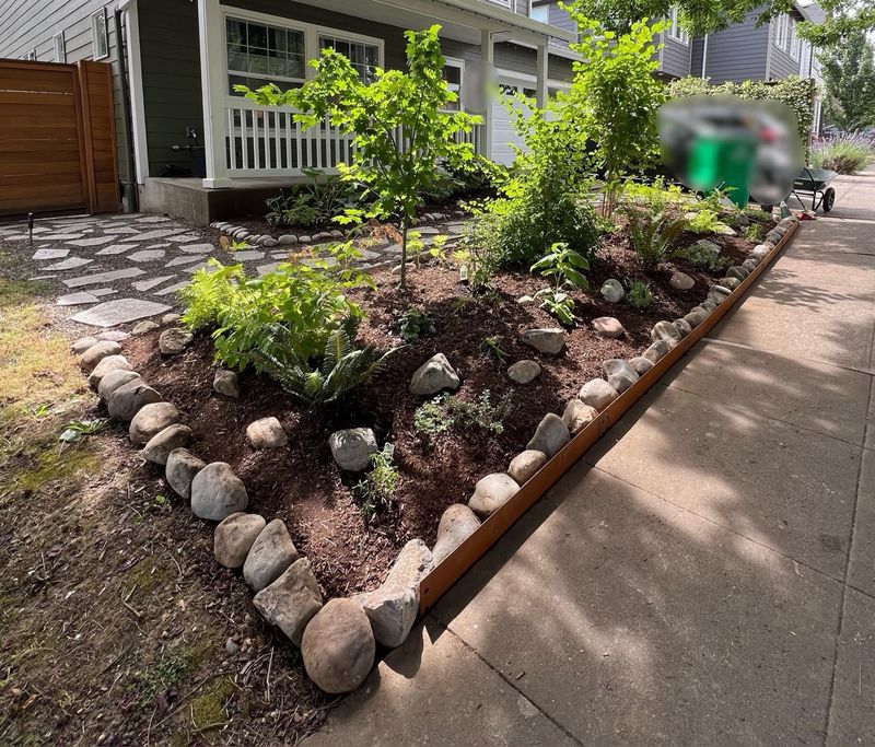 Replace The Wide Rock Bed With A Native Living Ground Layer