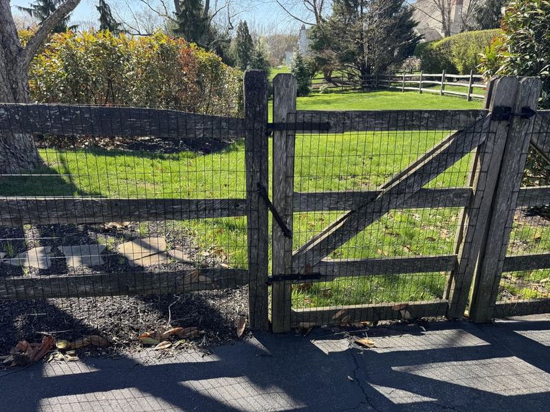Replace Weathered Fence Rails