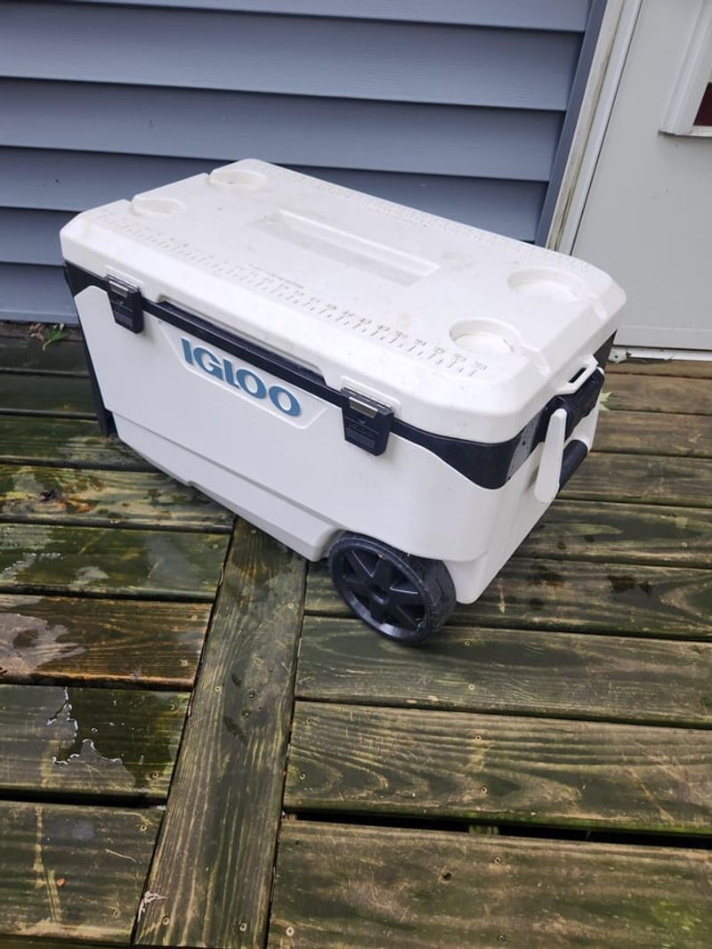 Rinsing Coolers And Letting Sticky Water Sit