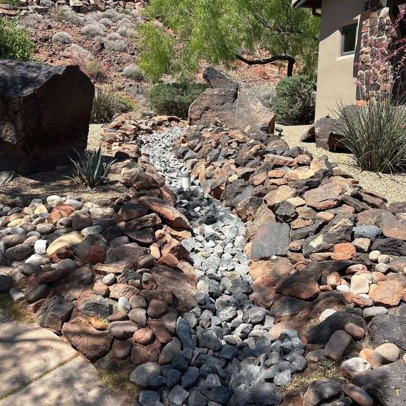 Rock Channels Slow Fast-Moving Runoff Rock Channels Slow Fast-Moving Runoff