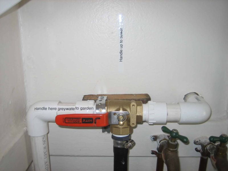 Send Water Through A Diverter Valve