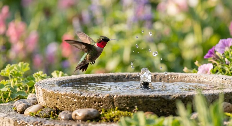 Shade, Water, And Perches Make The Yard Safer During Texas Heat Shade, Water, And Perches Make The Yard Safer During Texas Heat
