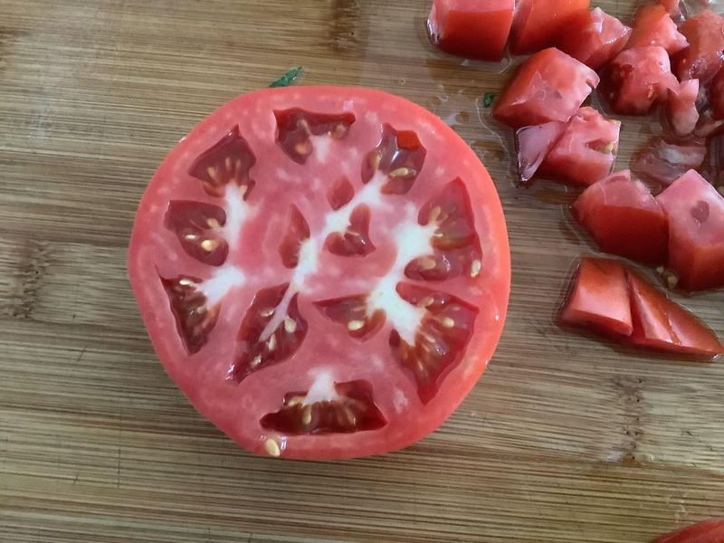 Slice Fruit To Find Corky Tissue
