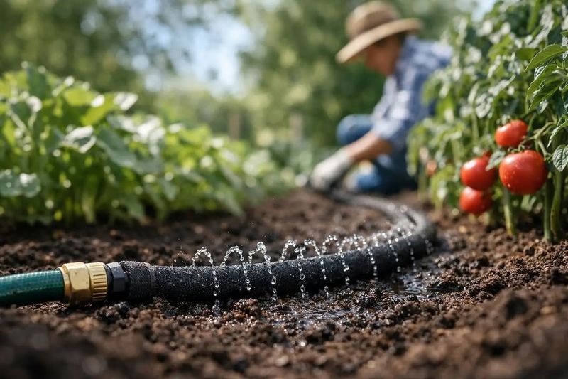 Soaker Hoses Are Easier For Beginners