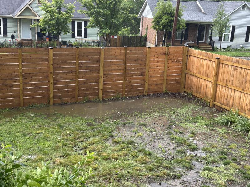Standing Water Can Undo All Your Work