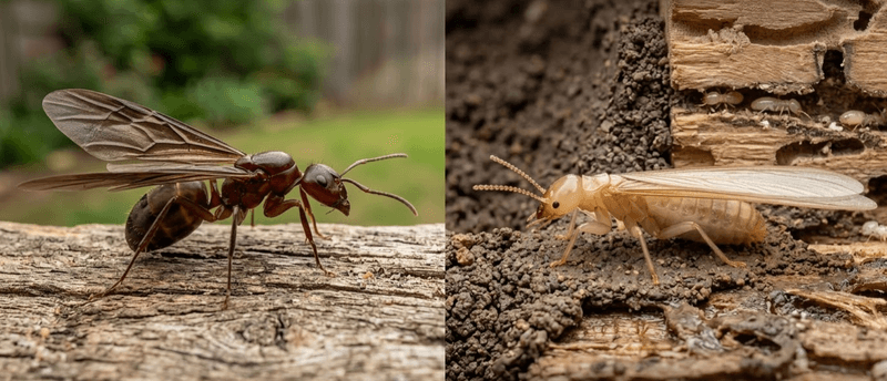 Termite Swarmers Mistaken For Flying Ants Termite Swarmers Mistaken For Flying Ants