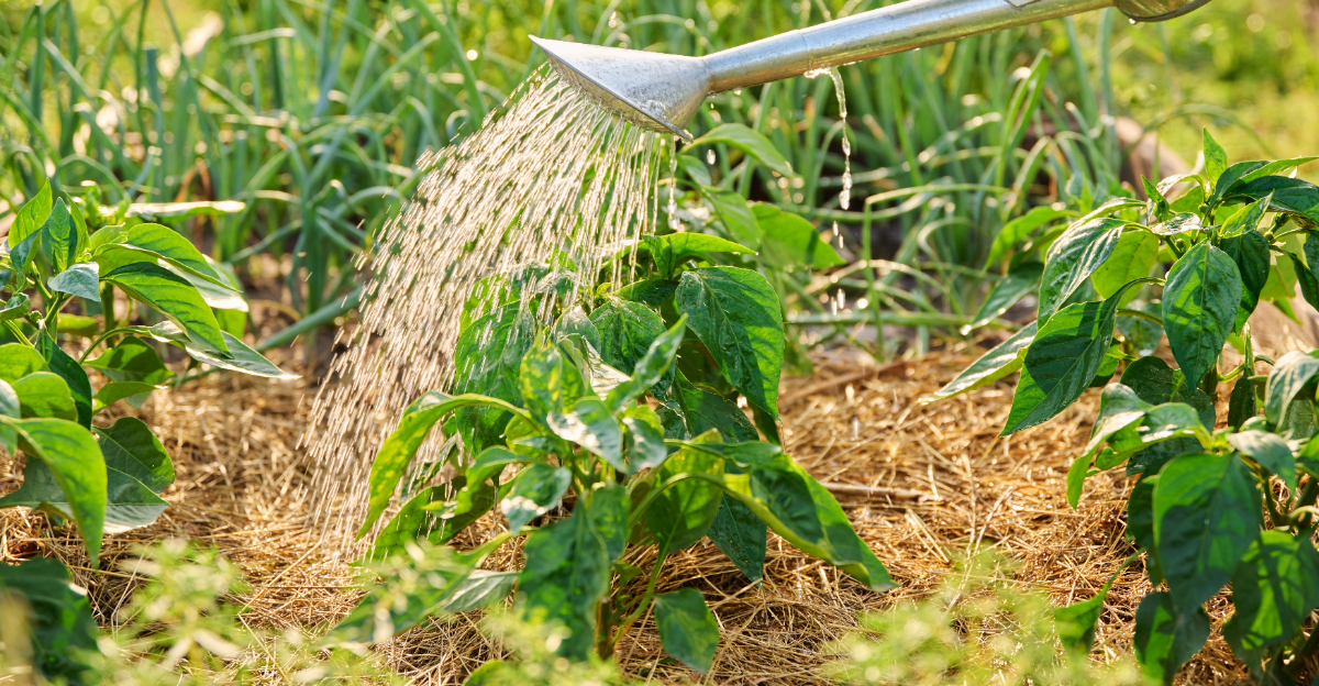 pepper watering