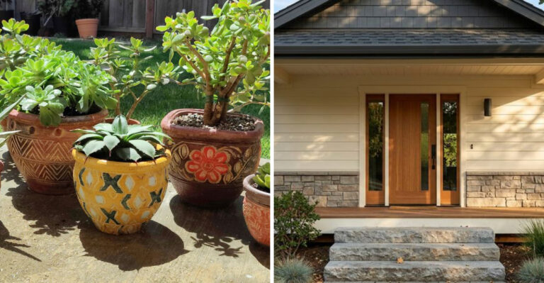 The Fire-Safe Way To Use Potted Plants Around California Entryways