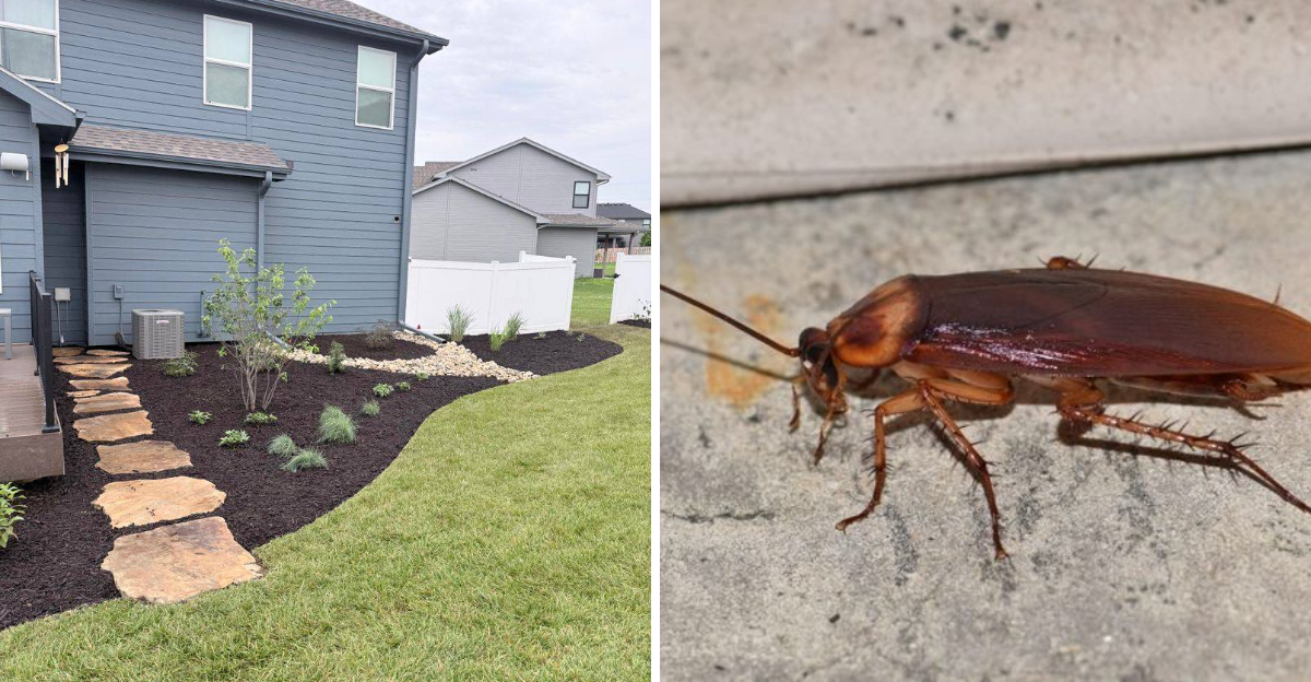 garden and roach