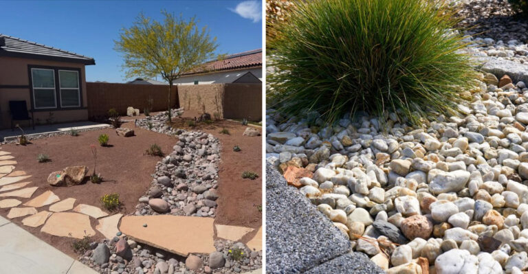 The Landscaping Rock Choice That Changes How Hot Your Arizona Yard Feels